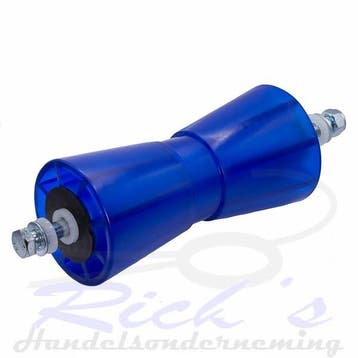 Bootrol / kielrol PVC 190×90 mm blauw met as, Watersport en Boten, Ophalen of Verzenden, Nieuw