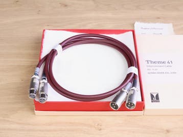 Kondo Theme LS-41 XX silver high end audio interconnects XLR, Audio, Tv en Foto, Ophalen of Verzenden, Gebruikt, Overige kabels