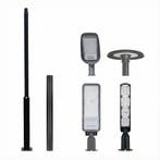 Zwarte lantaarnpaal | 3 meter hoog | Ø58mm, Ophalen of Verzenden, Nieuw, Staande lamp