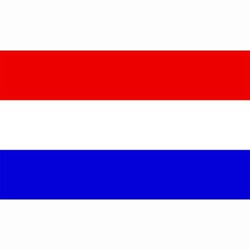 Nederlandse vlag / Holland rood wit blauw, Nieuw
