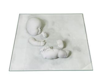 Veiling - Artistiek Design | 3D Baby Sculptuur, Nieuw