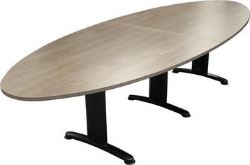 Vergadertafel T-Model Ovaal 320x120cm Leverbaar in 44, Ophalen of Verzenden, Nieuw in verpakking