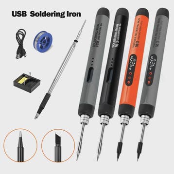 Draagbare USB Digitale Soldeerbout met Instelbare Temperatuu, Computers en Software, Verzenden, Nieuw