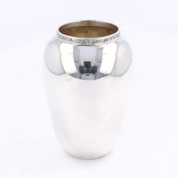 Josef Schmid (1930-1940) - Art Deco - Vaas - .835 zilver