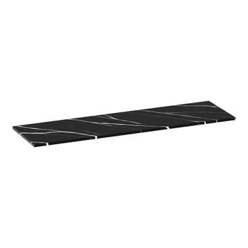 Brauer Mirage Topblad - 160 cm - Marmerlook Nero Marquina, Ophalen of Verzenden, Nieuw