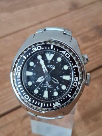 Seiko - Prospex Kinetic Divers 200 - Zonder minimumprijs -, Sieraden, Tassen en Uiterlijk, Horloges | Antiek