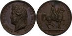 Brons medaille 1842 Frankreich Louis Philippe 1830-1848, Verzenden