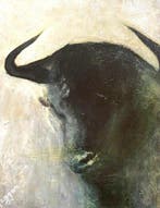 Franse school (XX) - Tauro, Antiek en Kunst, Kunst | Schilderijen | Klassiek