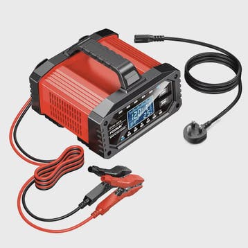 Slimme Acculader 12V 15A / 24V 5A voor Auto, Motor, Gel, AGM, Verzenden, Nieuw
