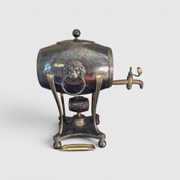Samovar - Metaal, Verchroomd - Samowar vermoedelijk Engeland