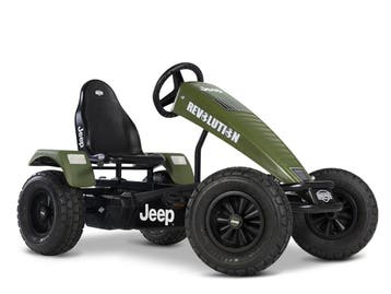 BERG XXL skelter Jeep Revolution 5+ jaar BFR-systeem groen, Ophalen of Verzenden, Nieuw