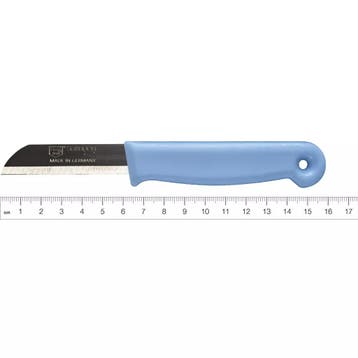 Solingen Schilmesje – RVS Glad – 16 cm met Blade Cover, Ophalen of Verzenden, Nieuw, Rvs of Chroom