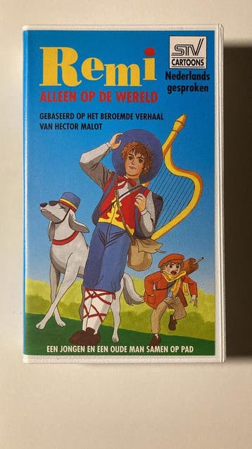 REMI ALLEEN OP DE WERELD (VHS), Verzenden, Gebruikt
