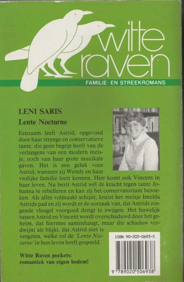 Lente nocturne / Witte raven / M 24 9789020506938 Leni Saris, Boeken, Verzenden, Gelezen, Leni Saris