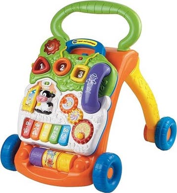 Baby Walker 2-in-1 Muziek | Laatste Stuk!, Ophalen of Verzenden, Nieuw, Duwvoertuig