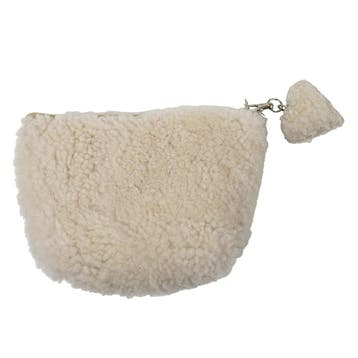 schaap wit etui met hartje 18cm, Verzenden, Nieuw