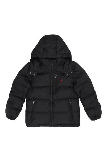 Polo Ralph Lauren Jas Jongens in maat M Blauw, Verzenden, Zo goed als nieuw, Polo Ralph Lauren, Jongen of Meisje