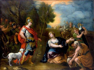 Pier Dandini (1646–1712), Kring van - David e Abigail