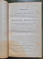 R. H. Whitelocke. - Memoirs, Biographical and Historical, of
