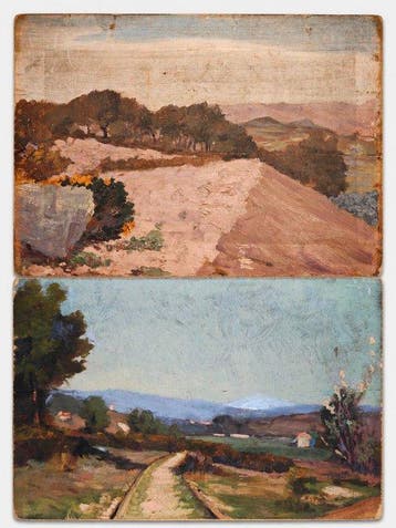 Raymond Allègre (1857-1933), Toegeschreven aan - Paysage