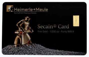 1/200 Ounce - Goud .999 - Heimerle + Meule, Germany - Met, Postzegels en Munten