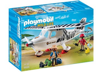Playmobil Wild Life Safari Vliegtuig - 6938 (Nieuw), Verzenden, Nieuw