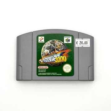 International Superstar Soccer 2000 - Nintendo 64 N64 - PAL…, Ophalen of Verzenden, Zo goed als nieuw