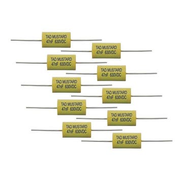 TAD VMC47/10 Mustard condensator 0.047µF, 10-pack, Ophalen of Verzenden, Nieuw