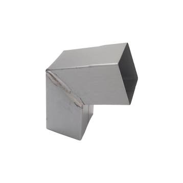 RHEINZINK Bocht prePATINA blue-grey mof x spie 100 x 100 mm, Ophalen of Verzenden, Nieuw