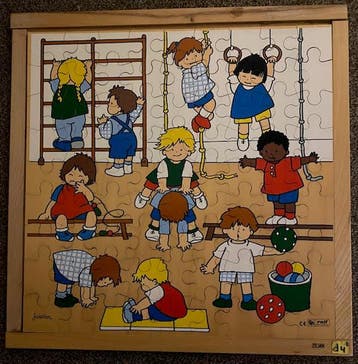 Rolf Puzzel In de gymzaal (81 stukjes), Verzenden, Nieuw