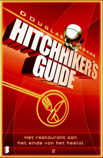 Het restaurant aan het einde van het heelal / Hitchhikers, Verzenden, Zo goed als nieuw, Douglas Adams