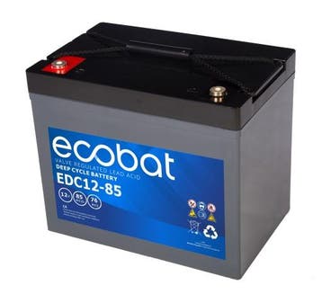 Ecobat AGM Deep Cycle accu | EDC12-85 | 12V 85Ah, Ophalen of Verzenden, Nieuw