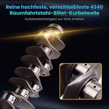 Krukas geschikt voor Fiat 128 Punto GT 1.4L 67.4mm Billet..., Verzenden, Nieuw, Fiat