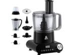 MATTI® MFP01 - Foodprocessor - 1500W - 3-in-1 met blender en, Witgoed en Apparatuur, Keukenmixers, Verzenden, Nieuw