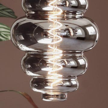 Calex LED Filamentlamp Paris XXL Titanium Ø200mm E27 6W, Ophalen of Verzenden, Nieuw