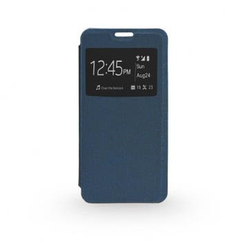 S-View Flexi Window Navy Blue iPhone 8, Ophalen of Verzenden, Nieuw