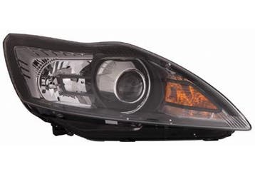 Ford Focus 2008-2011 Xenon Zwart Koplamp Rechts (Koplampen), Auto-onderdelen, Verlichting, Verzenden, Nieuw