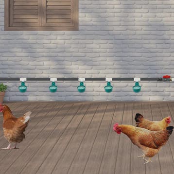 Automatische Drinkbak Set voor Kippen, Vogels, Kwartels & Du, Verzamelen, Verzenden, Nieuw