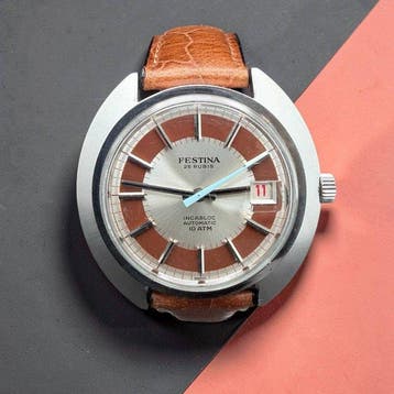 Festina - Automatic 25 Rubis UFO / Helmet - Zonder, Nieuw
