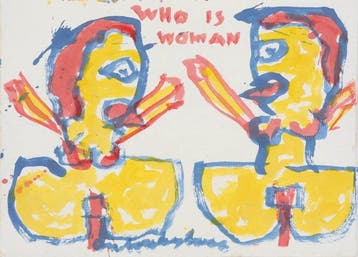 Anton Heyboer (1924-2005) - Who is woman