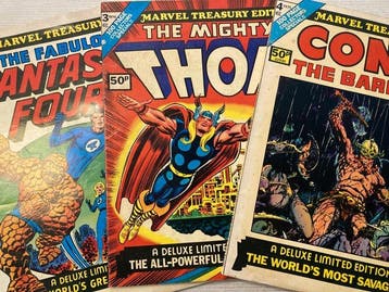 Marvel Treasury Edition (1974) # 2 Fantastic Four, # 3 Thor, Nieuw
