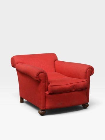 Fauteuil - Hout, Textiel - Poltrona Club dEpoca