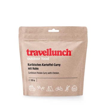 Caribbean Aardappelcurry met Kip - Travellunch