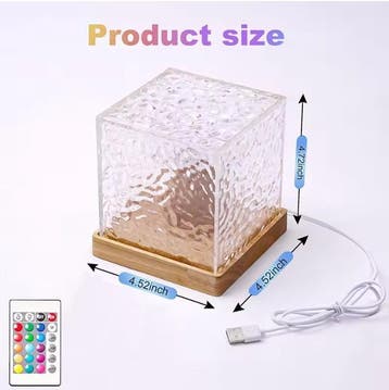 Ocean Wave Projectorlamp 16-Kleuren Aurora Nachtlamp LED, Verzenden, Nieuw