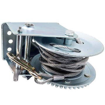 Single Gear Hand Winch Hand Winch Crank 2500Lbs 1136Kg Ha..., Verzenden, Nieuw, Universele onderdelen