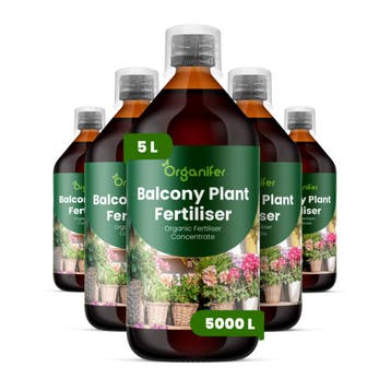 Vloeibare meststof voor balkonplanten - 5x1 liter, Verzenden, Mest