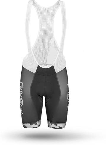 GripGrab Race Bibs Mens Fietsbroek - Grijs Camo - Maat XXS, Verzenden, Nieuw