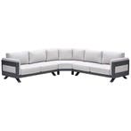 Garden Impressions Medellin hoekloungeset 3-delig - donker, Verzenden, Nieuw