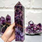 amethist Chevron Amethyst extreme Quality Tower - Hoogte: 26