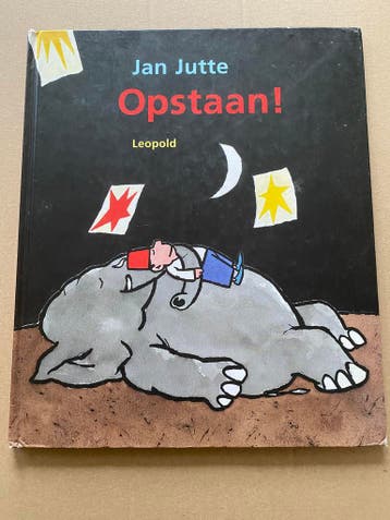 Jan Jutte - Opstaan! - Groot Prenteboek vanaf 2 jaar, Ophalen of Verzenden, Gelezen, 2 tot 3 jaar